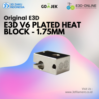 Original E3D V6 Plated Heat Block from UK